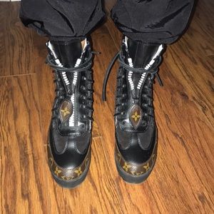 Louis Vuitton Platform Boots